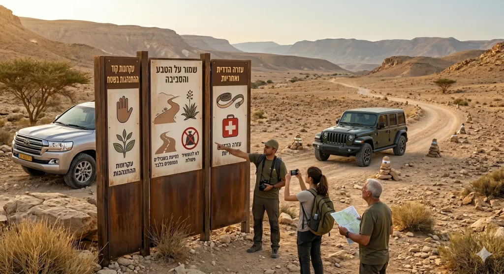 תרבות נהיגה בשטח