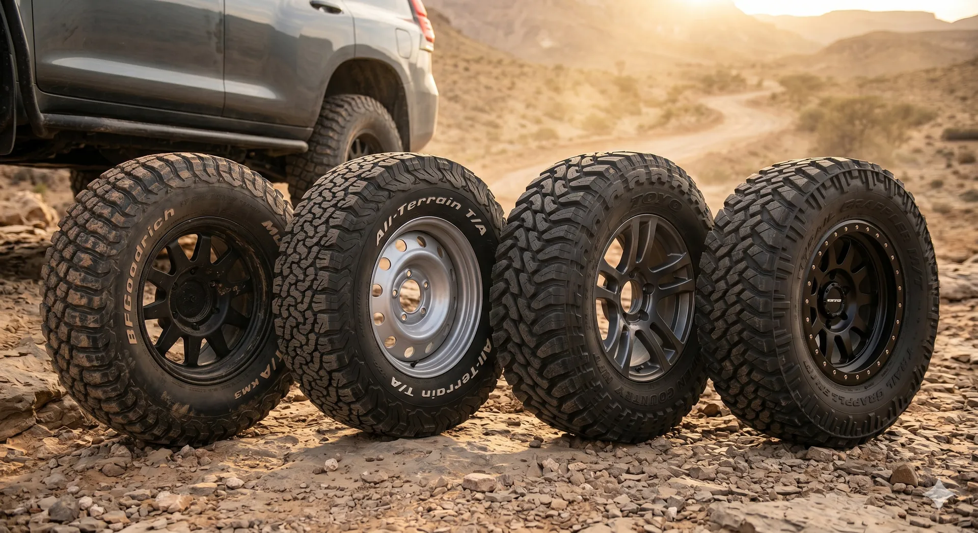 בחירת צמיגים 4X4