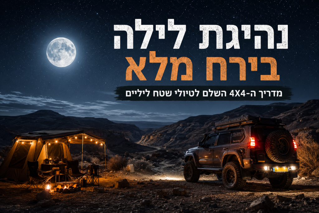 נהיגת לילה בירח מלא